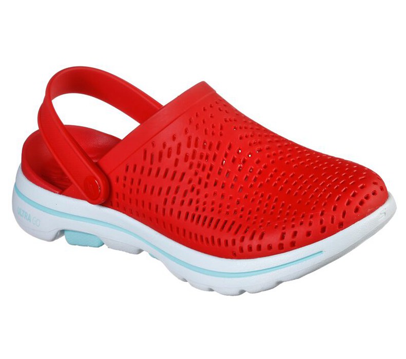 Skechers Cali Gear: Gowalk 5 - Astonished - Womens Sandals Red [AU-AN3565]